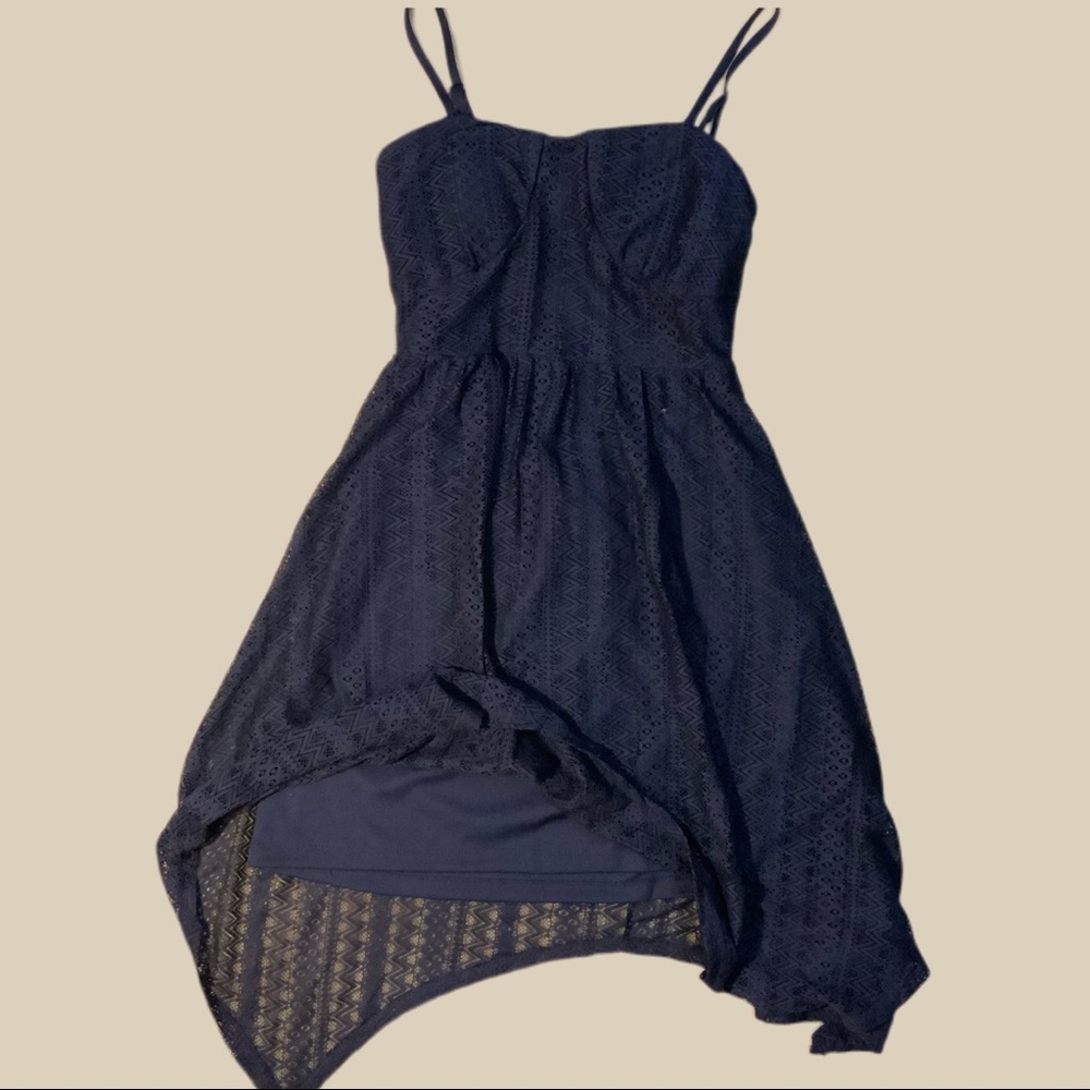 Beautiful open-back lace sundress